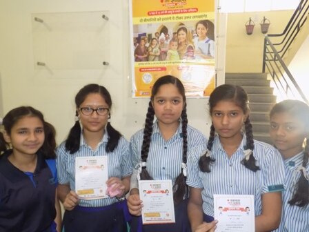 Photograph of vaccination (khasraand rubella)